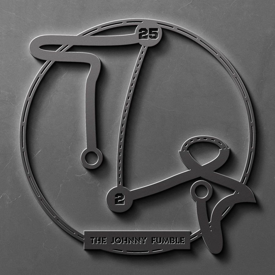 The Johnny Fumble | Die-Cut Metal | Gifts For Texas A&M Aggie Fans