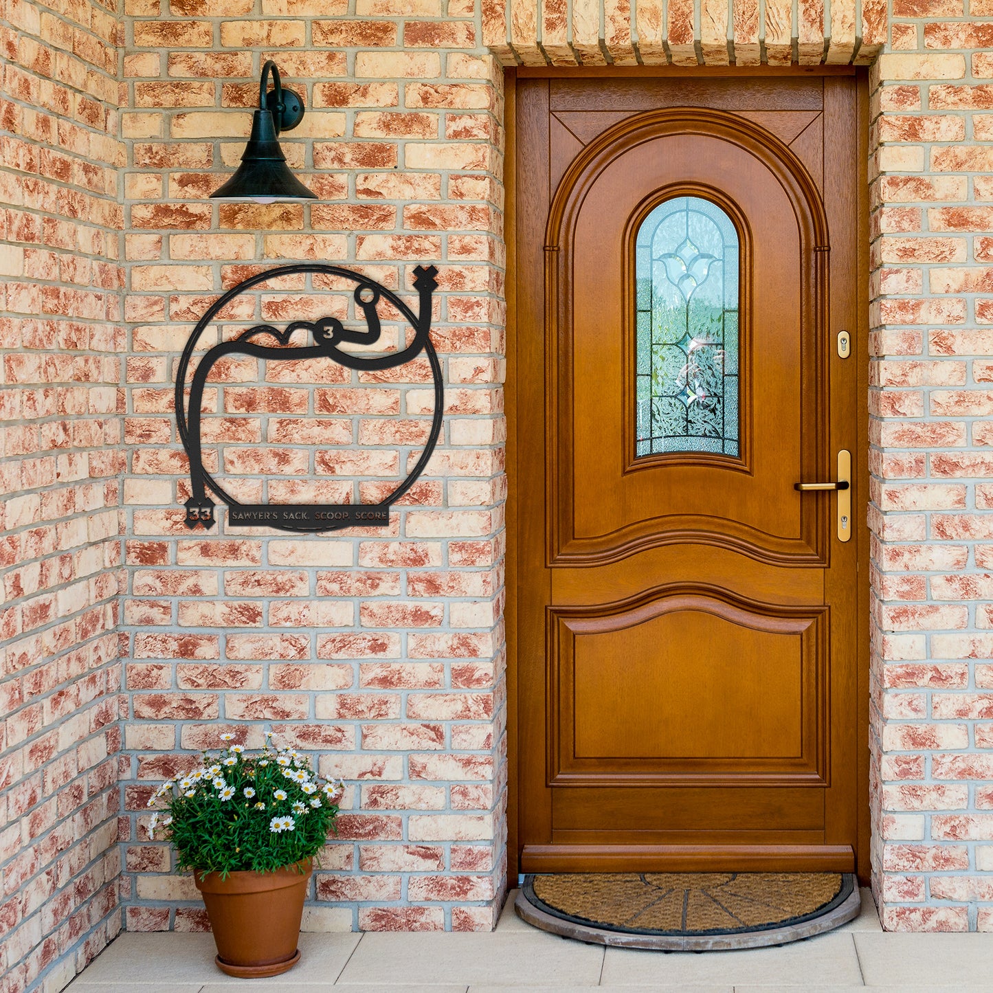 Sawyer's Strip, Scoop, Score | Die Cut Metal | Gifts For Ohio State Buckeyes Fans