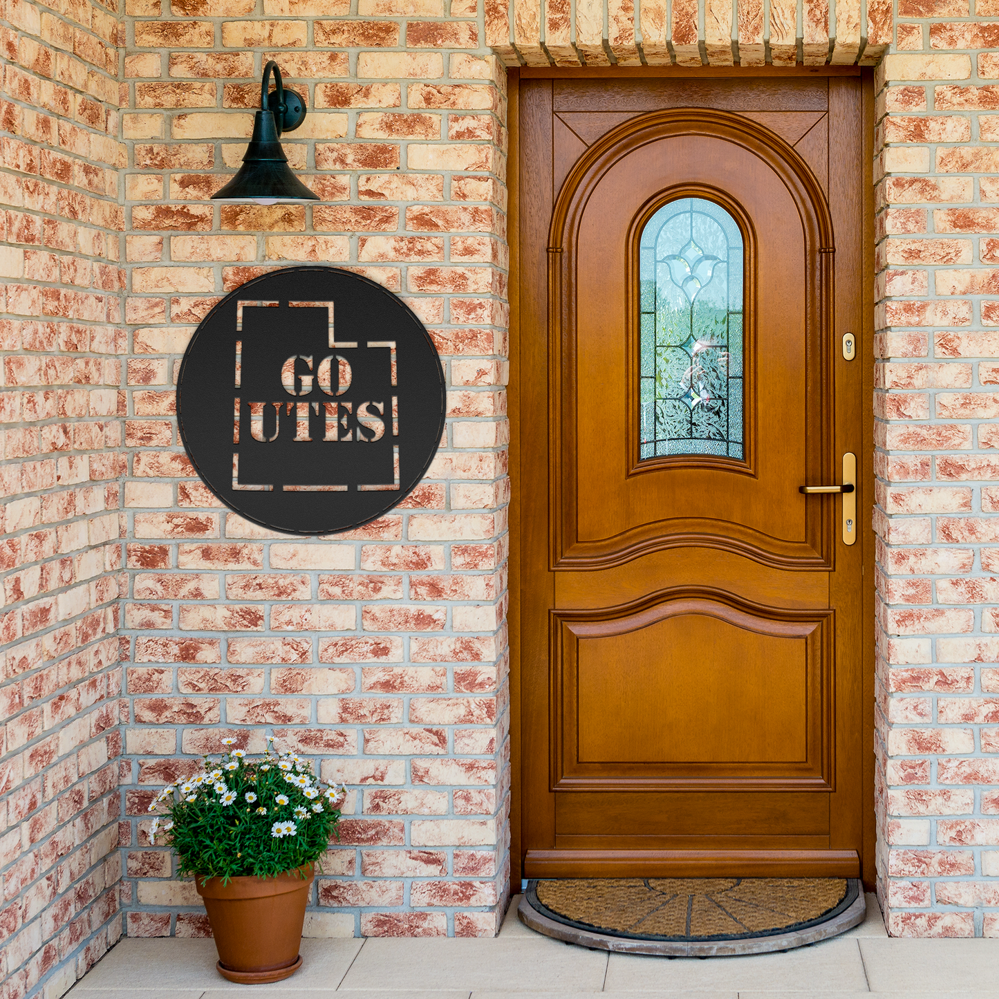 Go_Utes__Die-Cut_Metal__Gifts_for_BYU__Black_Brick_Entrance_Mockup.png