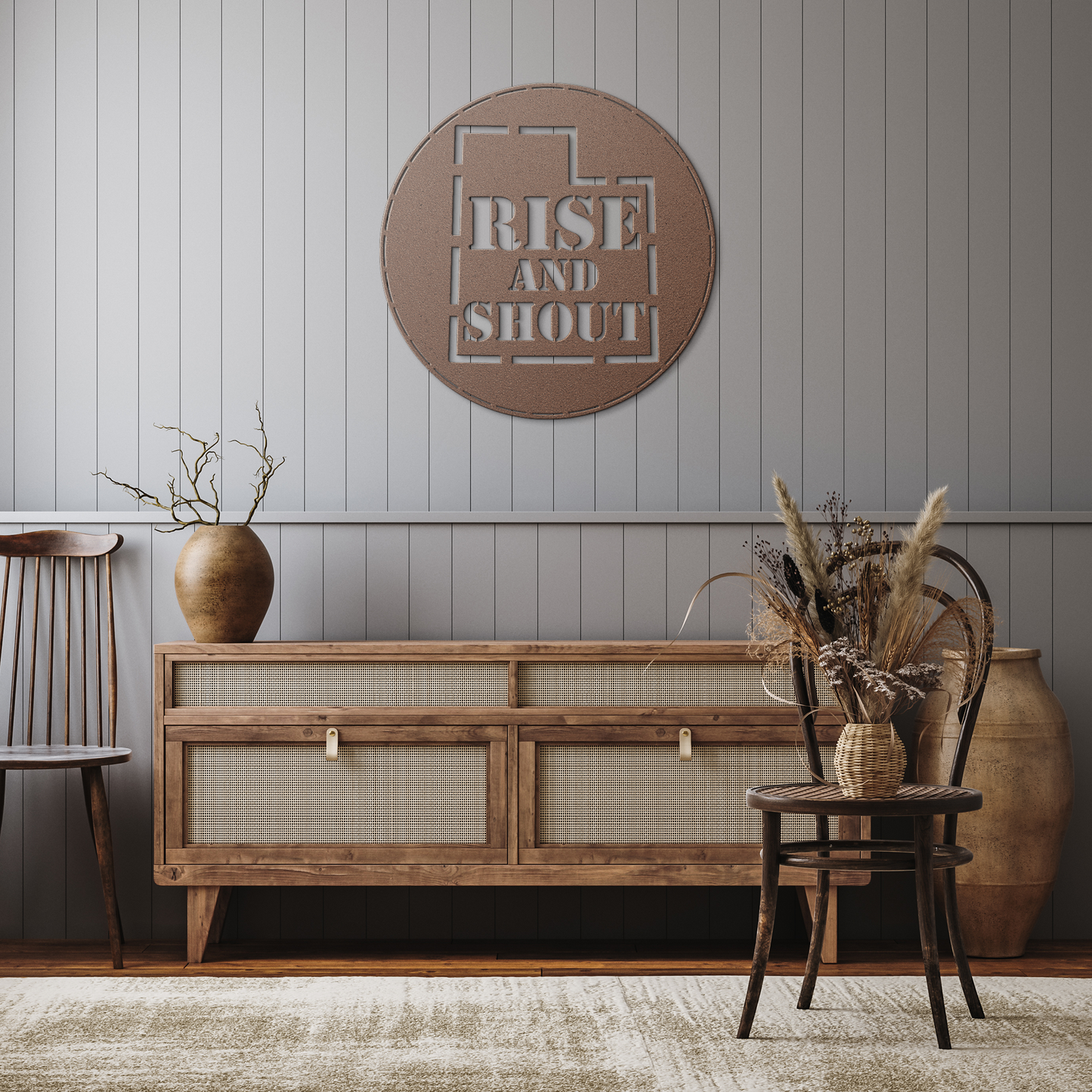 Rise_and_Shout_Sign__Die-Cut_Metal__BY_Copper_Rustic_Hallway_Mockup.png