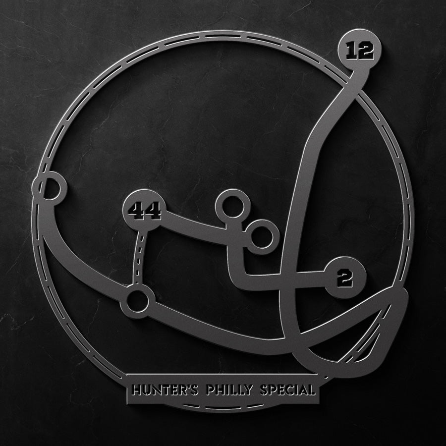 Travis Hunter's Philly Special | Die-Cut Metal | Gifts For Colorado Buffaloes Fans
