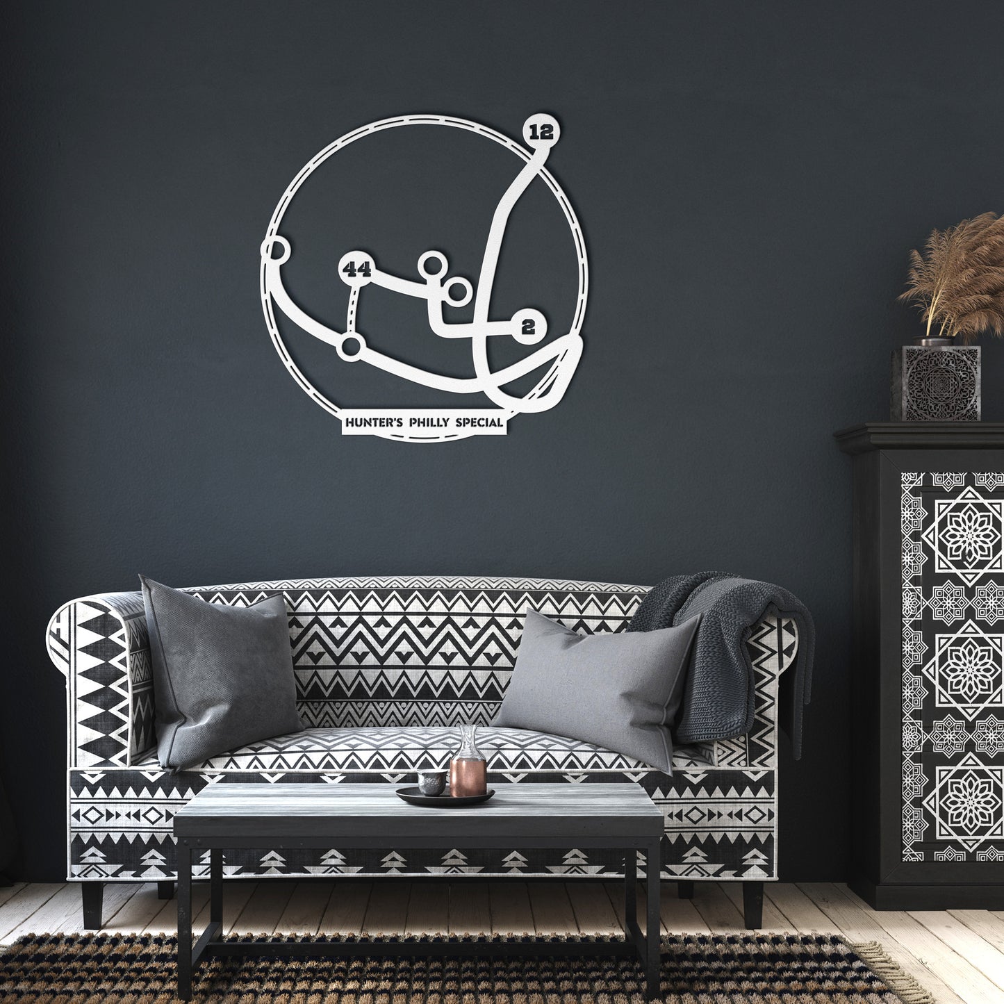 Travis Hunter's Philly Special | Die-Cut Metal | Gifts For Colorado Buffaloes Fans